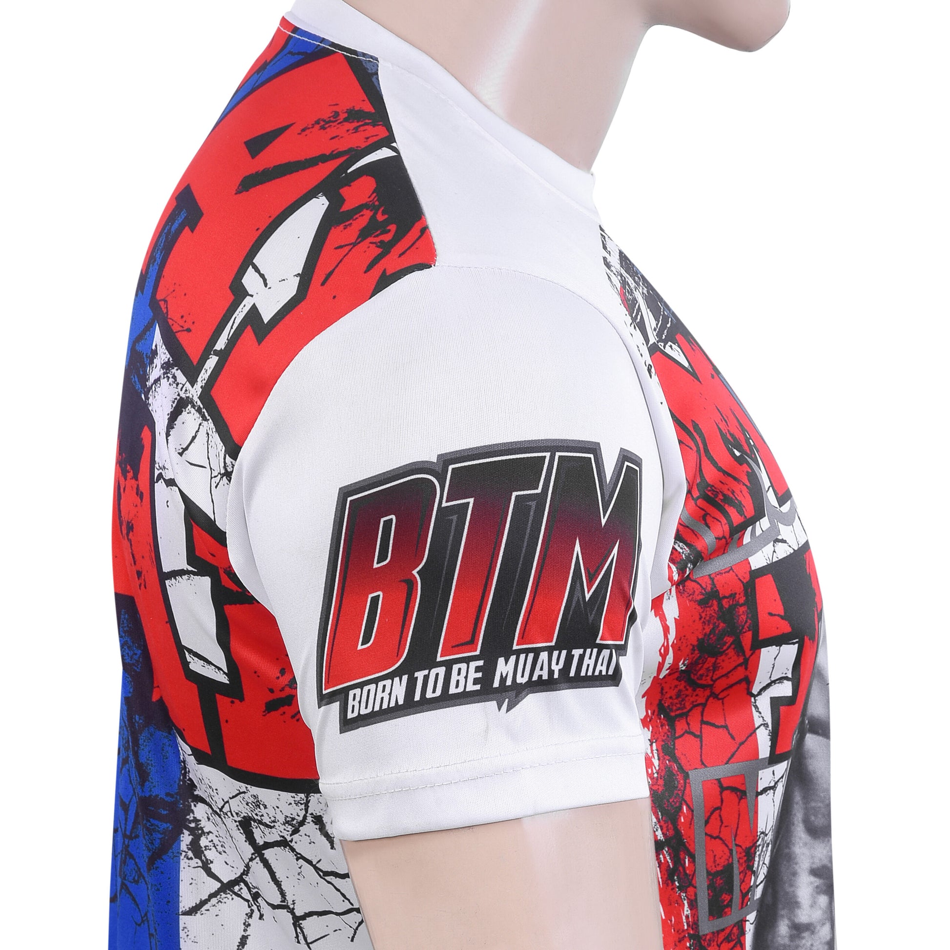 Fighter 3D Graphic Dry Fit T Shirt D image 6