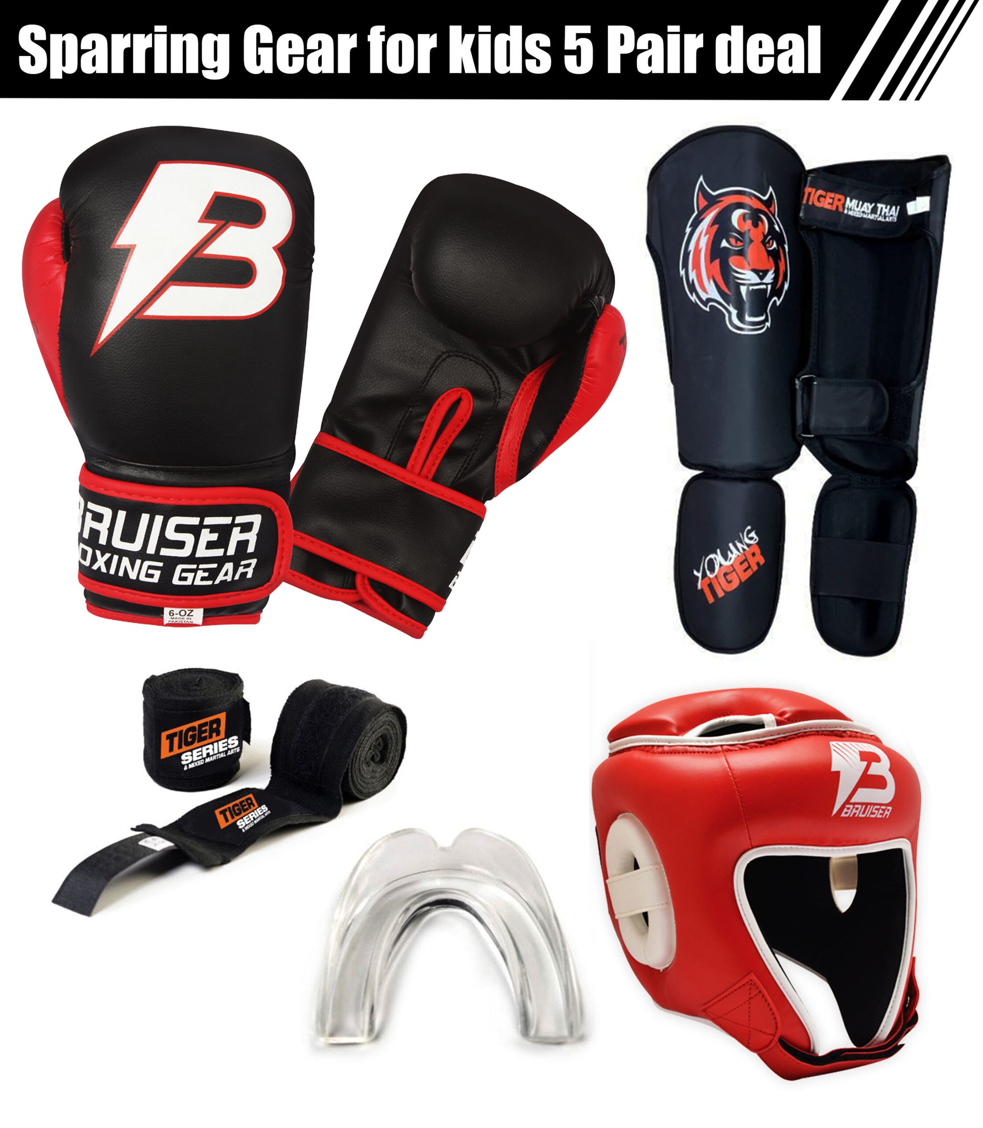 Youth 5 pair Sparring Set Deal image 3