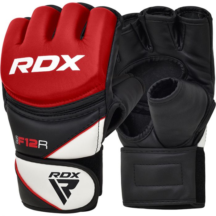 RDX F12 MMA GRAPPLING TRAINING GLOVES OPEN PALM image 2