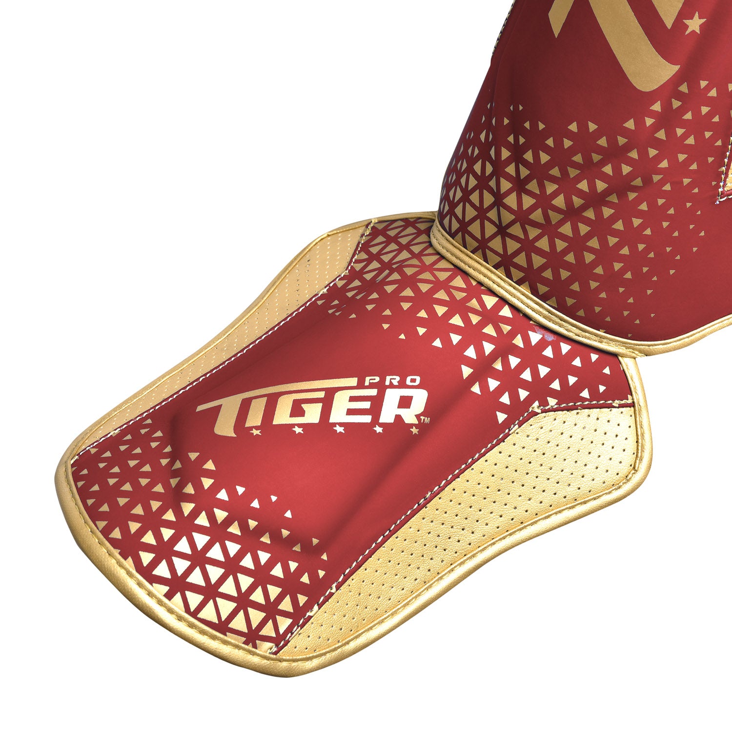 Tiger Pro Sparring Shin Guard Light Weight Red image 6