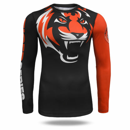 Long Sleeve Skin Fitted MMA No GI Rashguard image 0