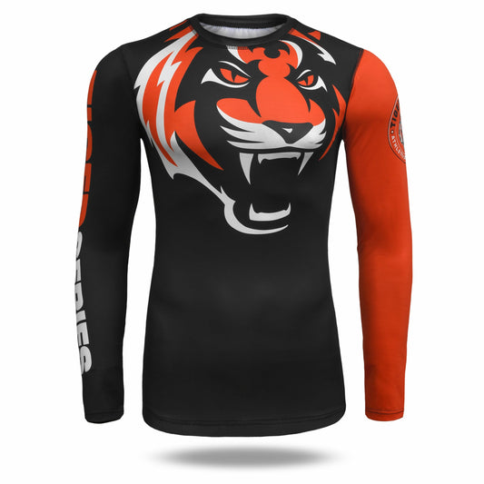 Long Sleeve Skin Fitted MMA No GI Rashguard image 0