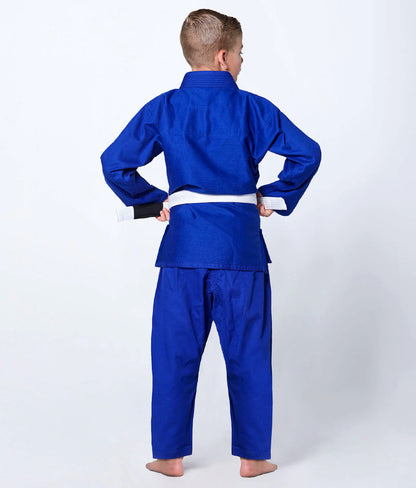 Youth Grappling Kimono Light Weight No Logo image 2