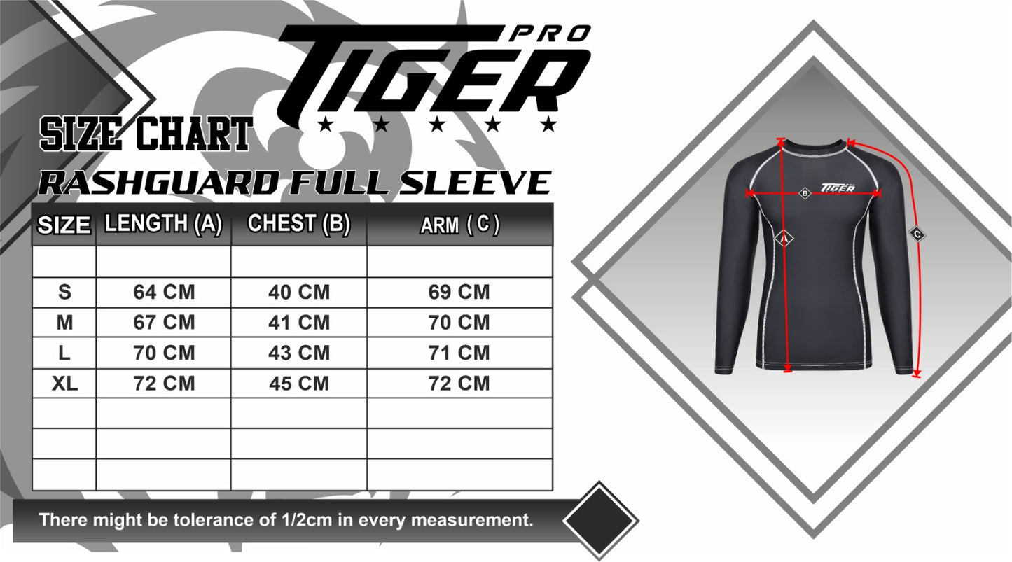 MMA Rash guard Solid BLK Long Sleeve image 4