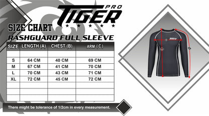 MMA Rash guard Solid BLK Long Sleeve image 4