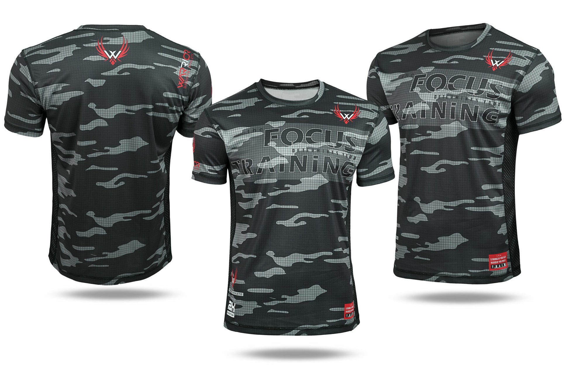 Short Sleeves Sweat-Wicking Gym T-Shirt image 1
