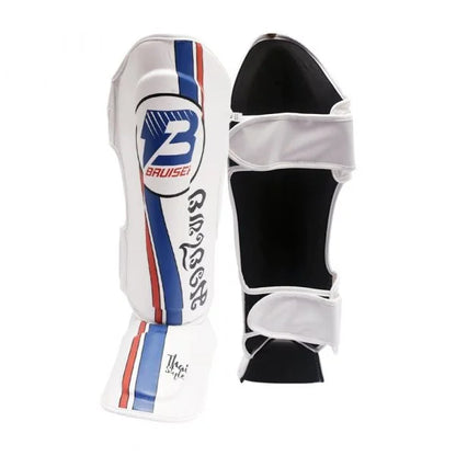 Traditional Thai Sparring Shin guards with Instep image 5