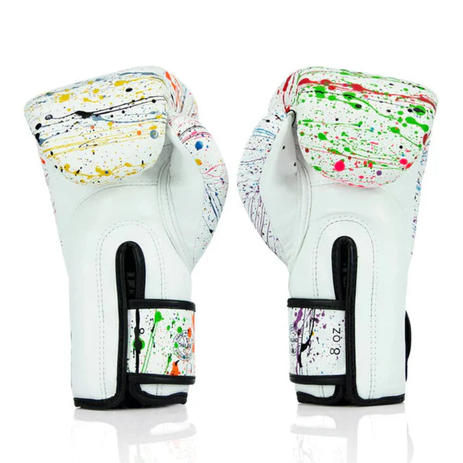 Fairtex Microfiber Gloves - Art collections - White Painter image 4