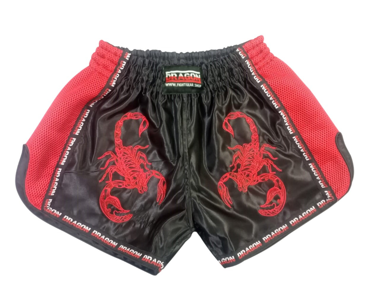 Dragon Muay Thai Shorts buy 2 get 1 free - Red, L image