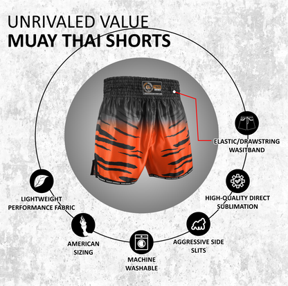 Thai Boxing Shorts Traditional Cut