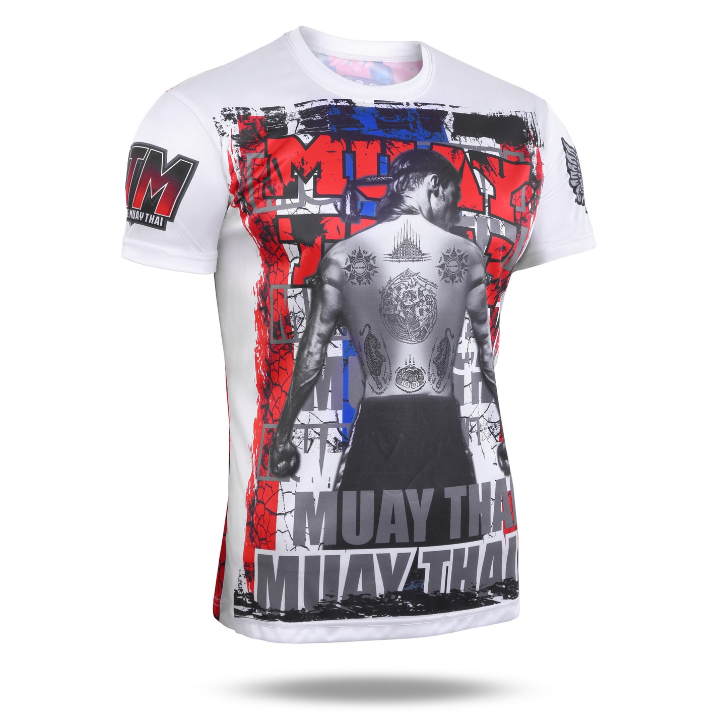 Fighter 3D Graphic Dry Fit T Shirt D image 2