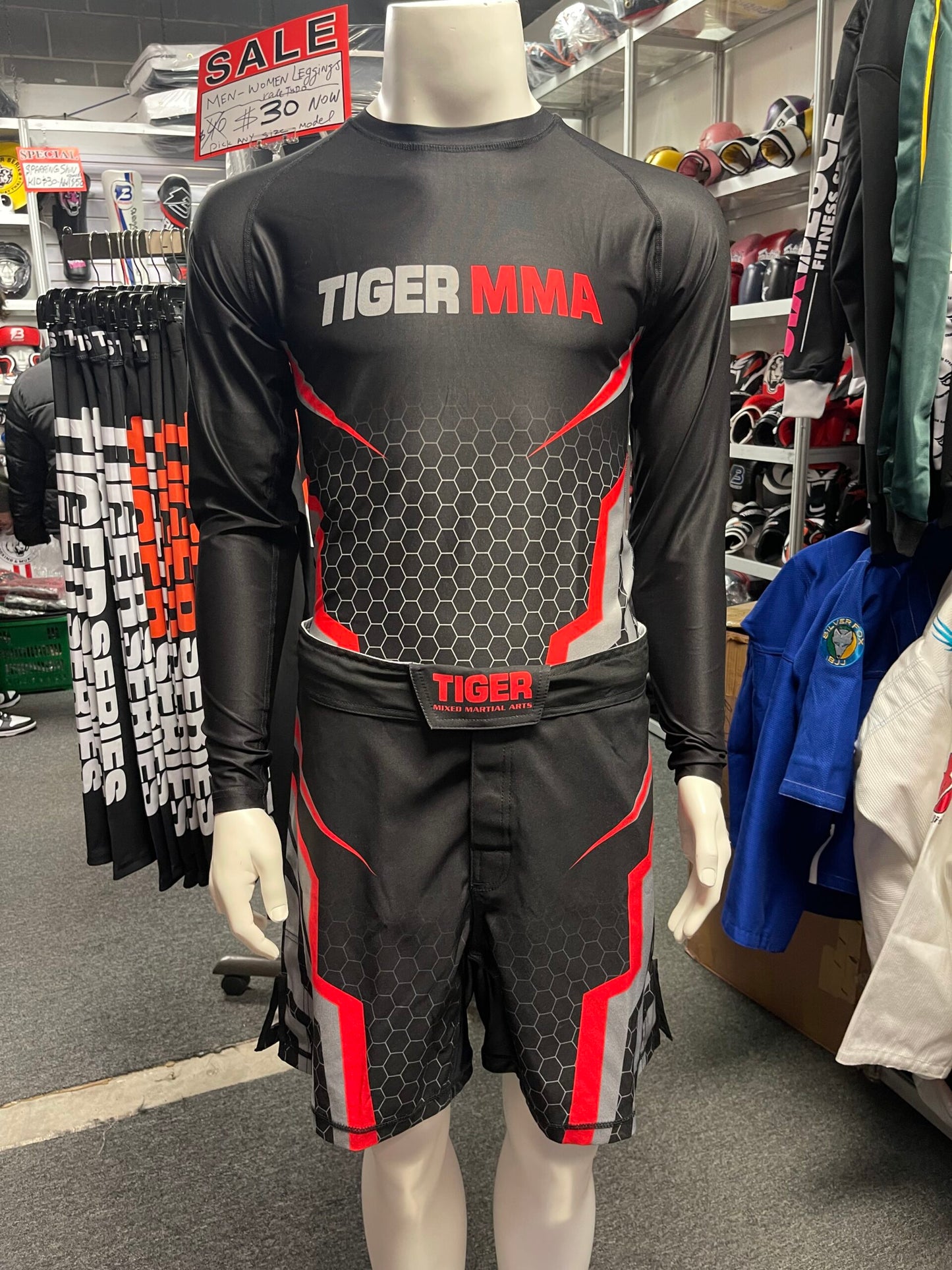 MMA Long Sleeve Rash guard image 3