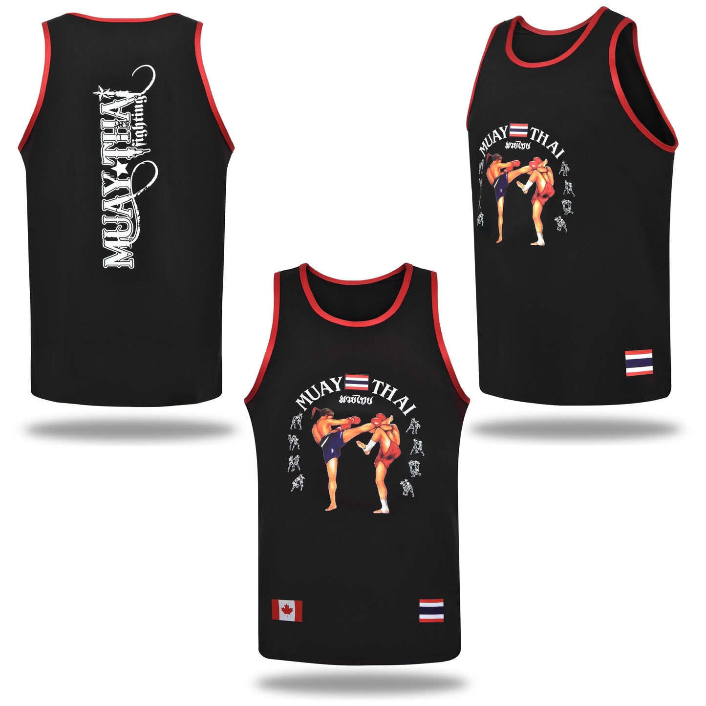 Tiger Pro Muay Thai Tank Top for Adults image 0