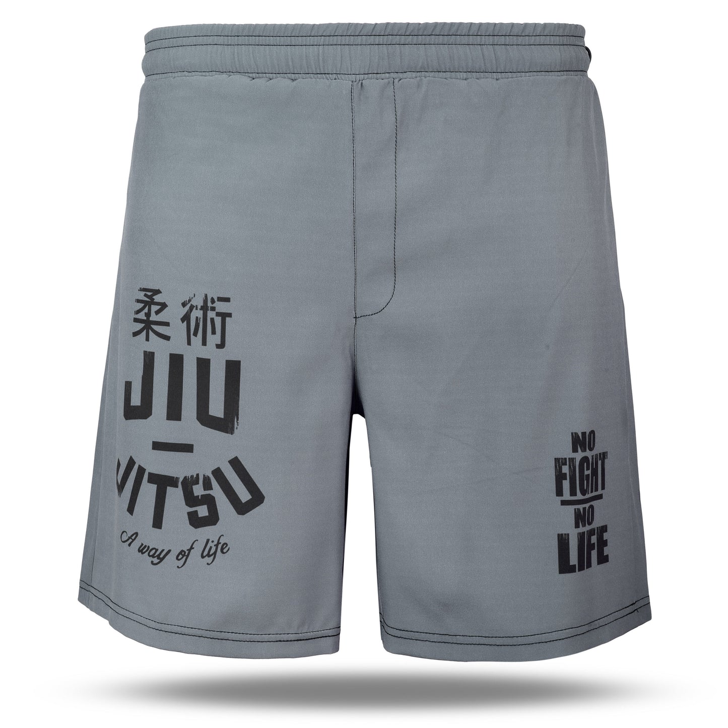 Men's Running Athletic Workout Sports Gym Short with Pocket Grey image 5