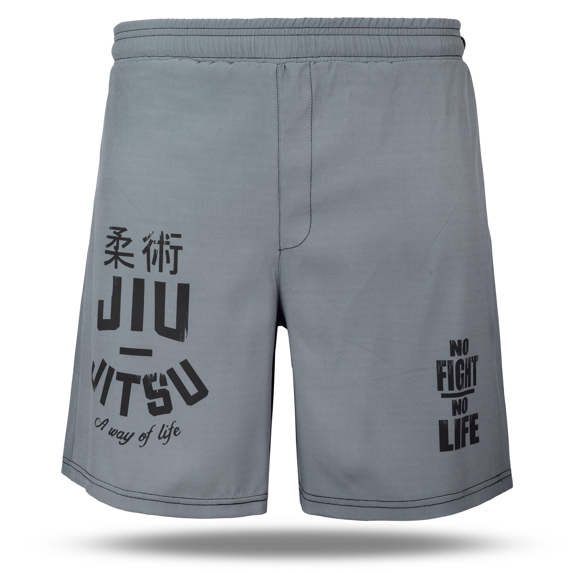 Men's Running Athletic Workout Sports Gym Short with Pocket Grey image 5