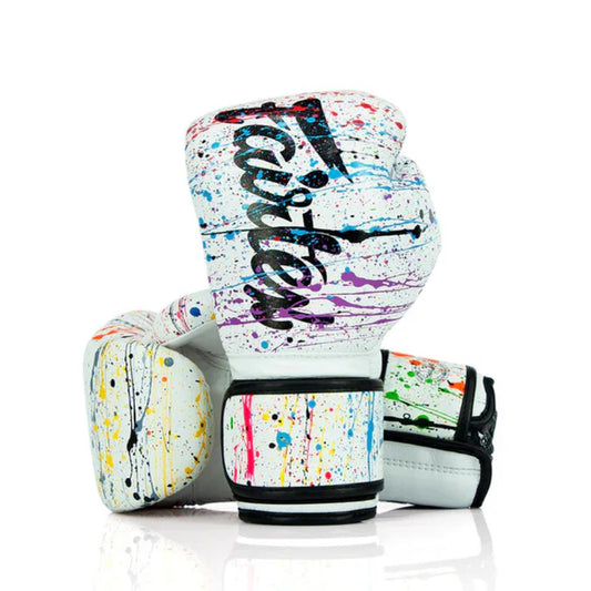Fairtex Microfiber Gloves - Art collections - White Painter image 0