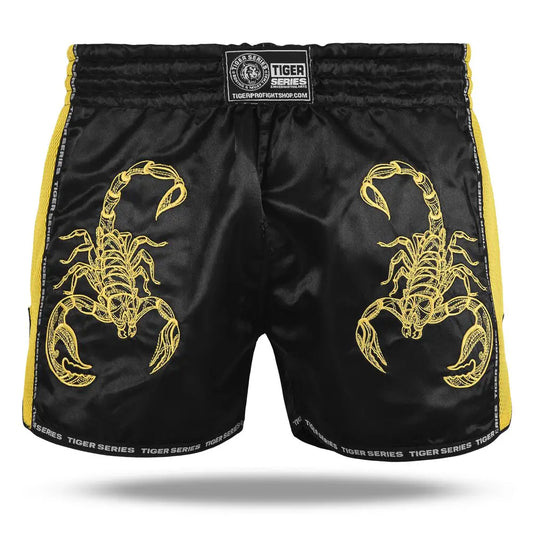 Dragon Muay Thai Shorts buy 2 get 1 free - BLK/yellow, XS image