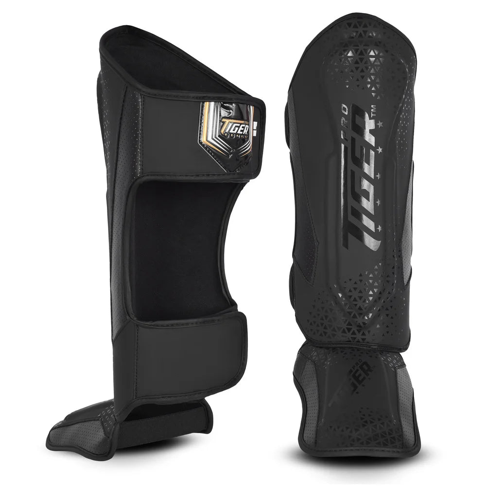 Tiger Pro Shin Guard Light - Matte Black, XL image