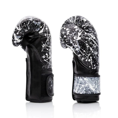 Fairtex Microfiber Gloves - Art collections - Black/White Painter image 3