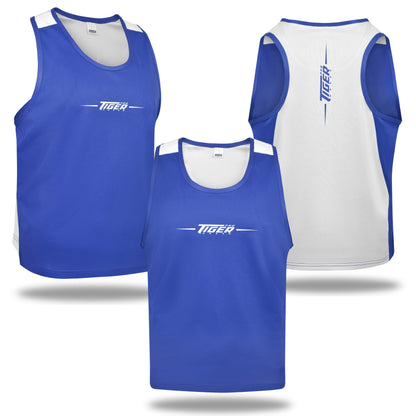 Armature Boxing Set Trunk and Vest Blue Corner image 2