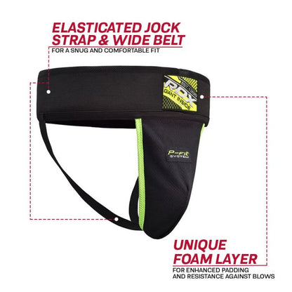 RDX H1 Groin Guard With Cup Protector For Boxing, MMA Training image 3