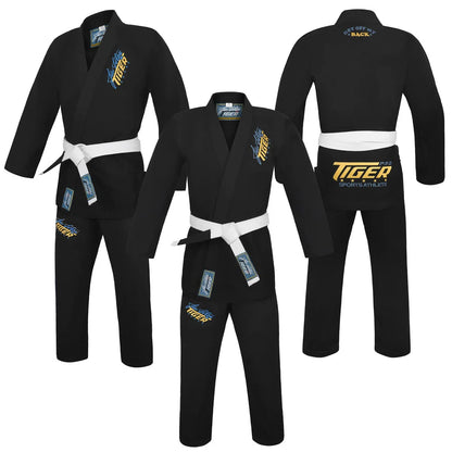 Tiger Grappling Kimono Black image 0