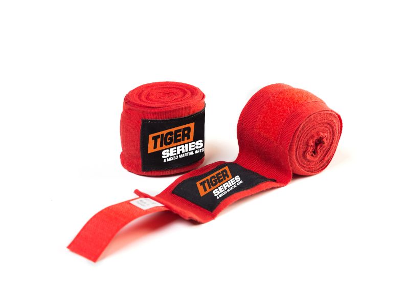 Mexican Style Hand Wraps - Red, 4.5 mtr image