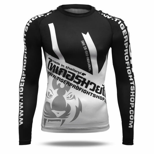 NO GI Tiger Compression Rash guard Long Sleeve image 0