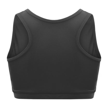 Female Protected Sports Bra with Removeable Plastic cups image 4
