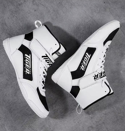 Tiger Pro White Genesis Boxing Boots image 5