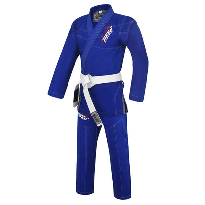 Tiger Grappling Kimono Blue image 3