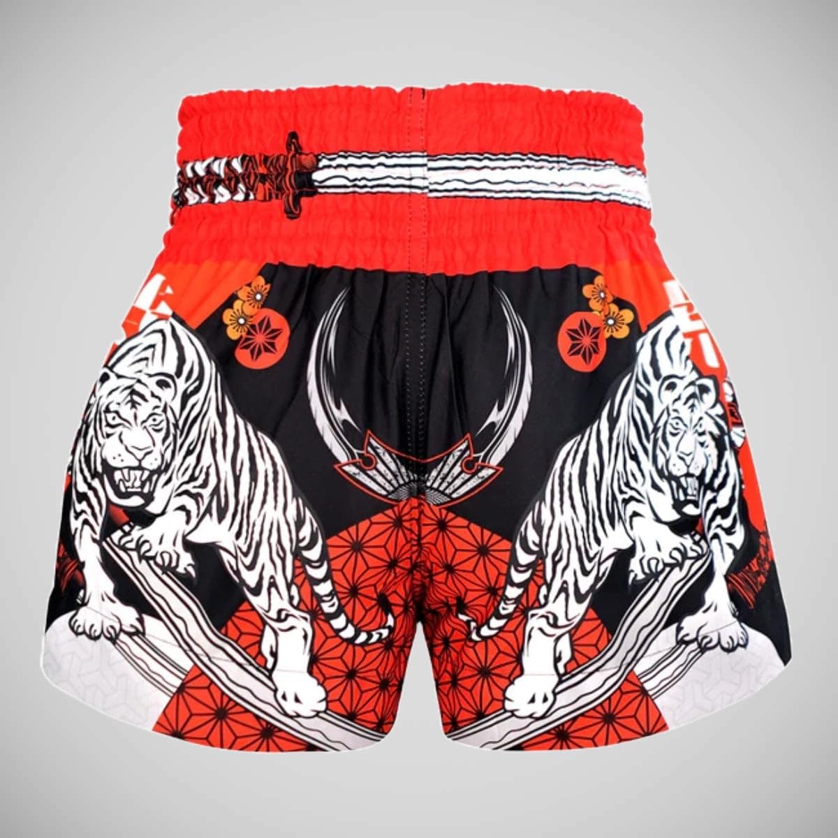 TUFF Sports Thai Boxing Shorts Red/Black