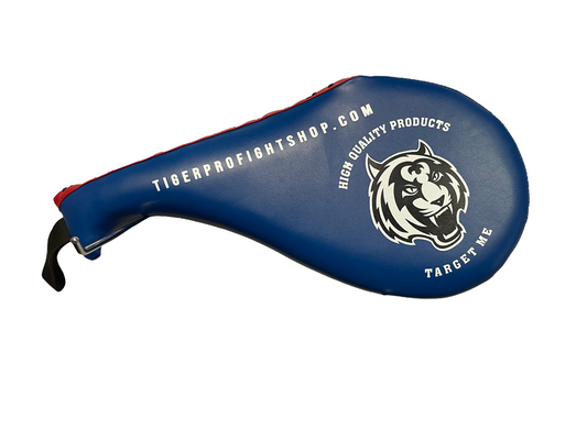 Double Clapper Target Training Paddle for Karate TKD Kickboxing image 1