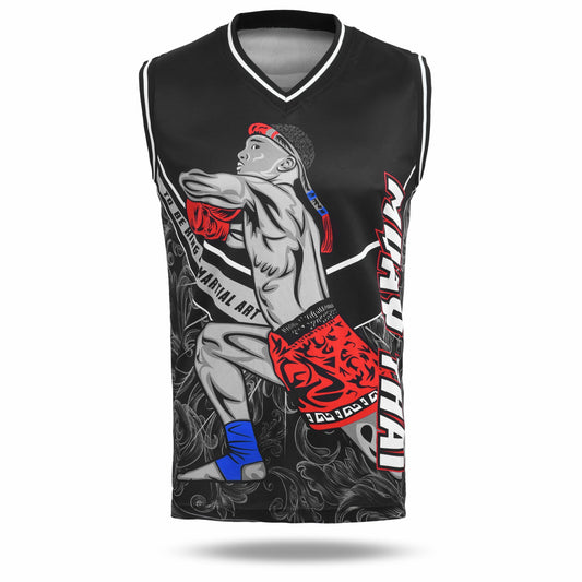 Fighter Dry Fit V-Neck Training Vest image 2