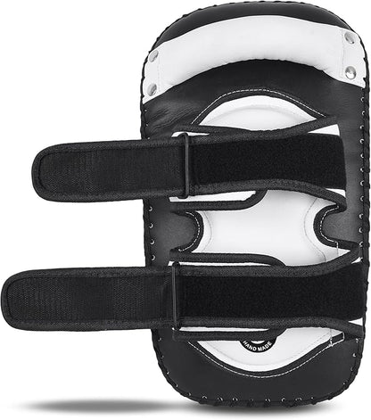 Pro Thai Gel Kick Pads in Geniune Leather