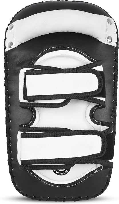 Pro Thai Gel Kick Pads in Geniune Leather