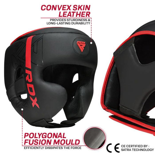 RDX F6 Kara Head Guard Matt Bk image 3