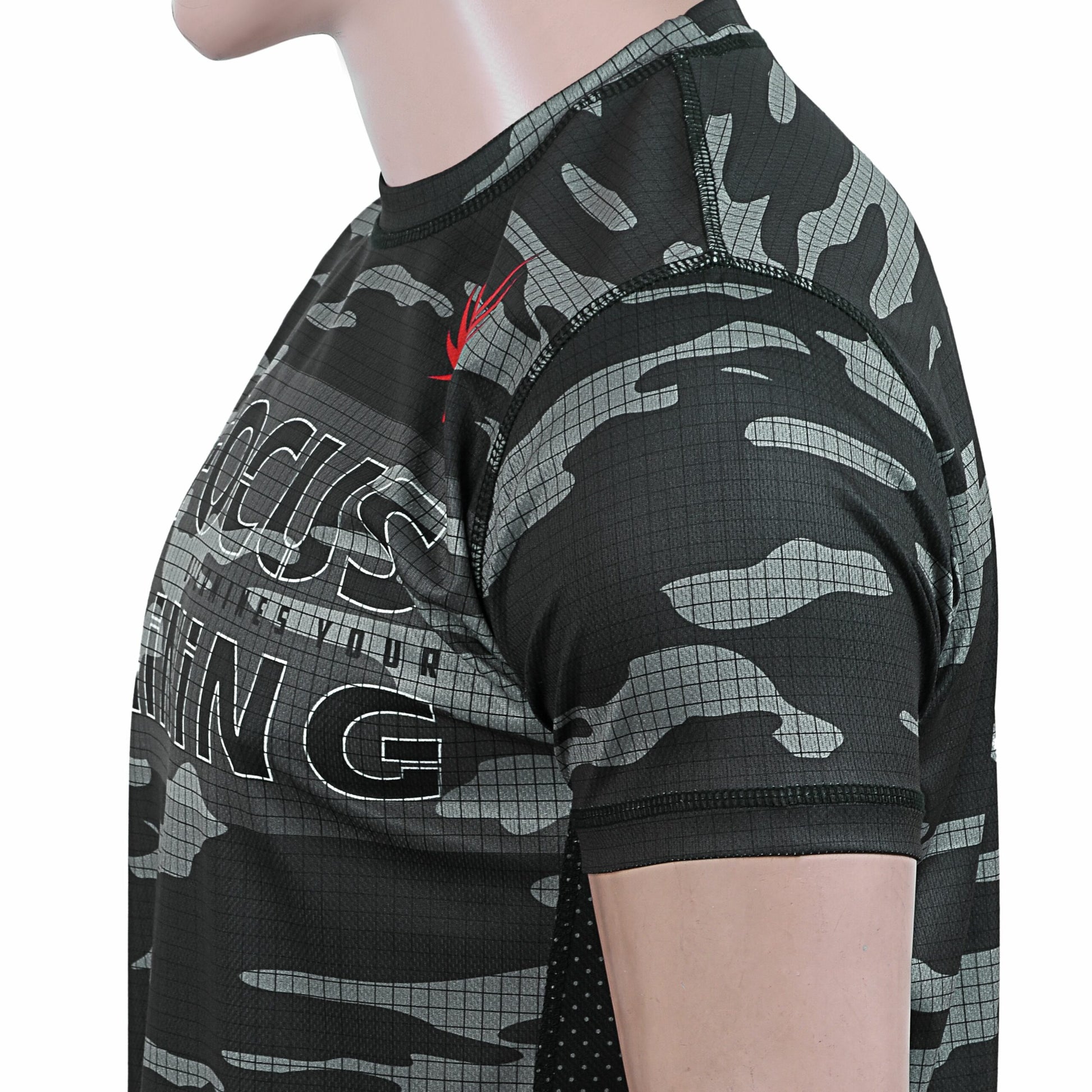 Short Sleeves Sweat-Wicking Gym T-Shirt image 6