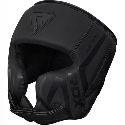 RDX T15 Noir Full Face Boxing Sparring Training Head Gear BK image 2