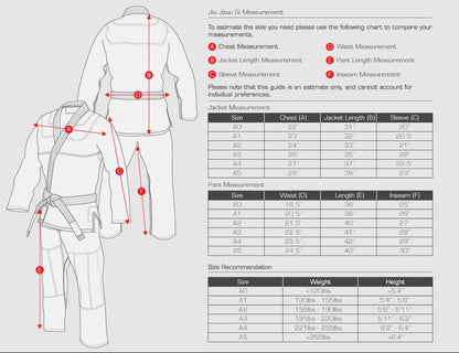Grappling Jiu Jitsu Kimono Blue image 4