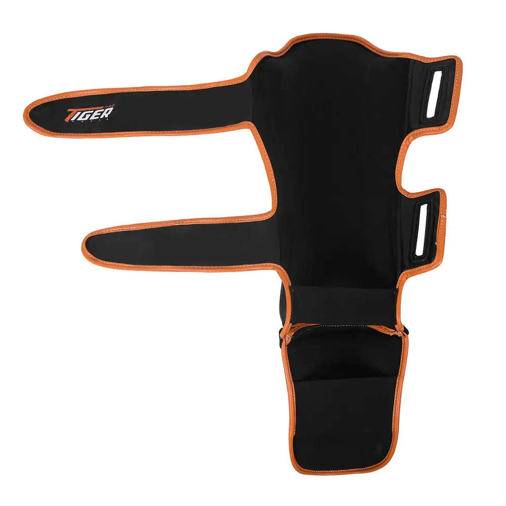Tiger Muay Thai Sparring Shin guards with Instep for Adults image 5