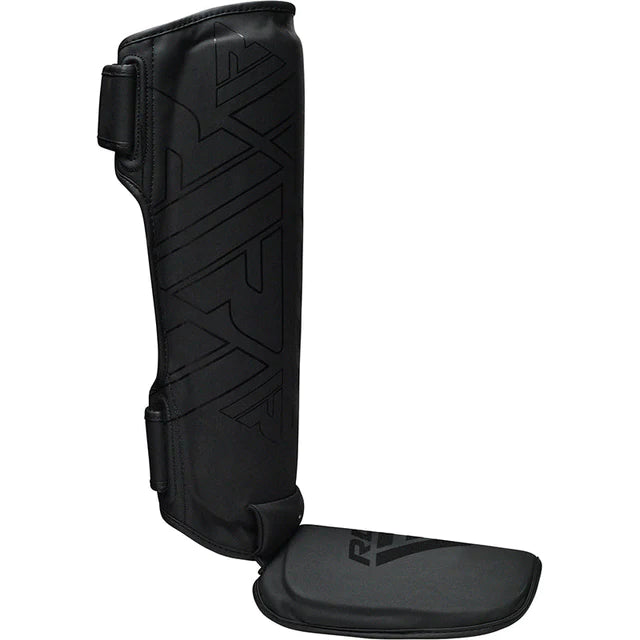 Shin Guards RDX F6 KARA MMA Shin Instep Guards Matt BLK image 2