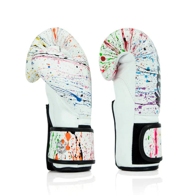 Fairtex Microfiber Gloves - Art collections - White Painter image 3