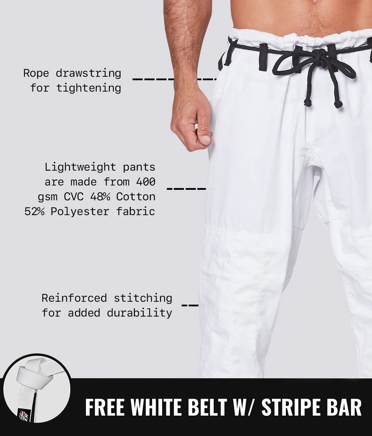 BJJ Kimono No Logo Gi image 8