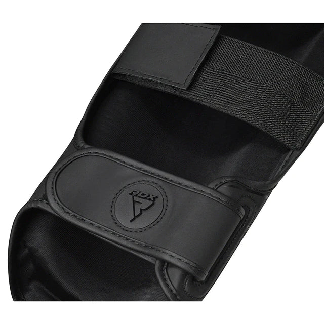Shin Guards RDX F6 KARA MMA Shin Instep Guards Matt BLK image 1
