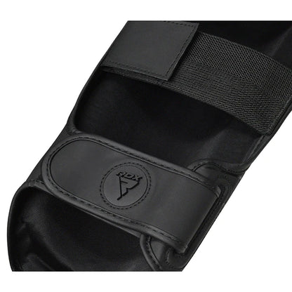Shin Guards RDX F6 KARA MMA Shin Instep Guards Matt BLK image 1