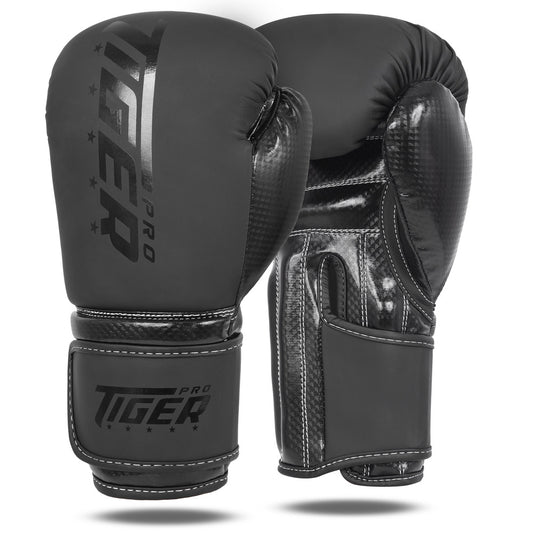 Tiger Pro Black Gloves image 0