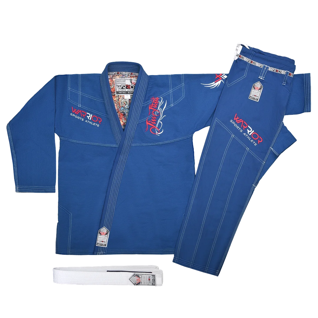 Grappling Kimono for Adults Navy Blue