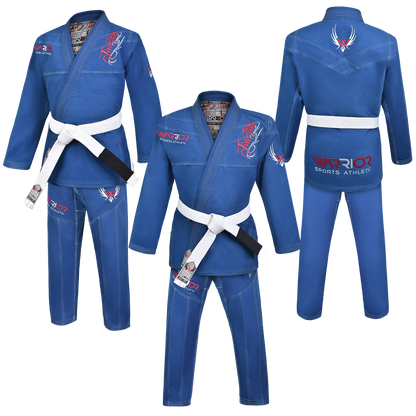 Grappling Kimono for Adults Navy Blue