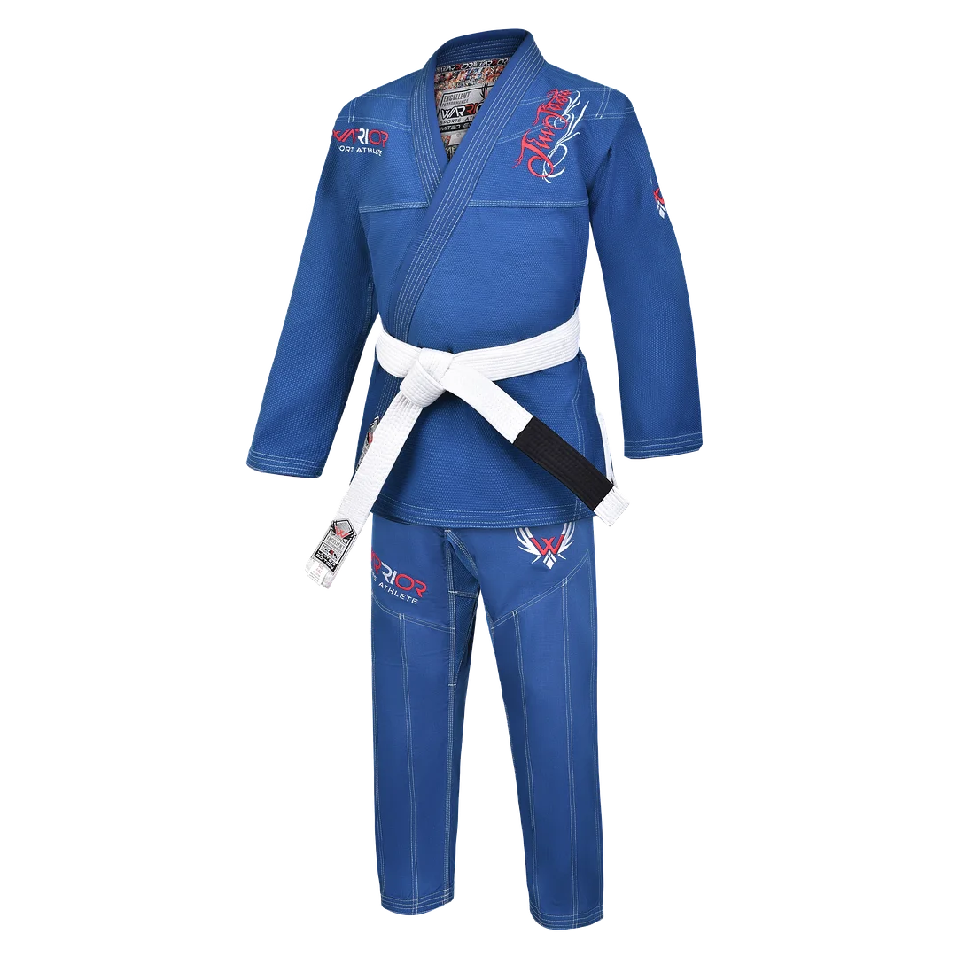 Grappling Kimono for Adults Navy Blue
